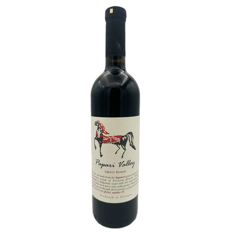 2023 Papari Valley 3 Qvevrri Terraces Saperavi, 750ml