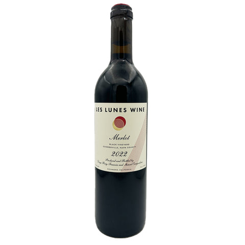 2022 Les Lunes Black Vineyard Merlot, 750ml