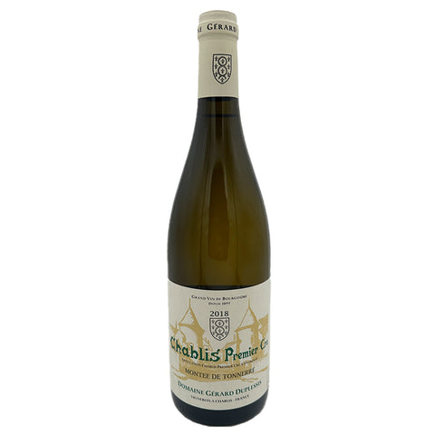 2018 Domaine Gerard Duplessis 'Montee de Tonnerre' Chablis Premier Cru, 750ml