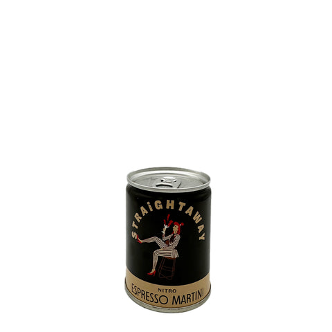 Straightaway Nitro Espresso Martini, 100ml can