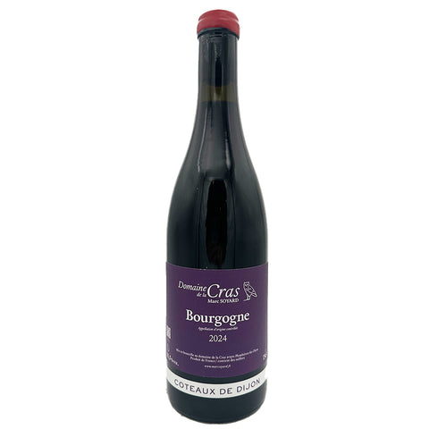 2024 Domaine de la Cras Coteaux de Dijon Bourgogne Rouge, 750ml