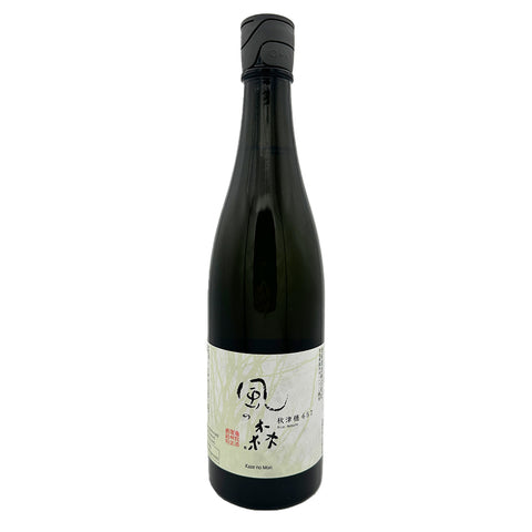 Yucho Brewery Kaze no Mori Wind of the Woods Junmai Muroka Nama Genshu Sake, 720ml