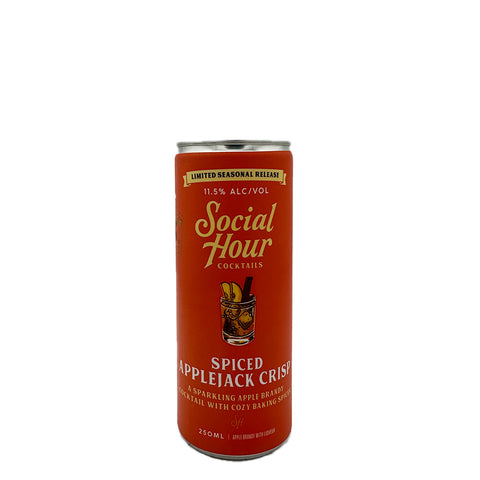 Social Hour Spiced Apple Jack, 250ml