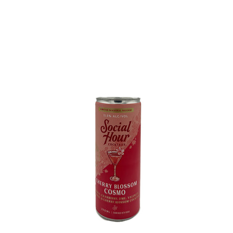 Social Hour Cherry Blossom Cosmo, 250ml