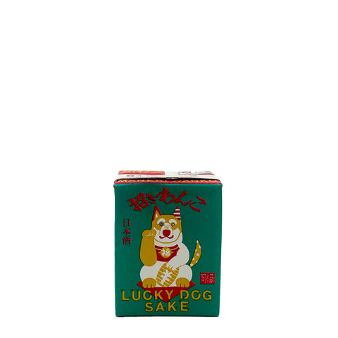 Maneki Wanko 'Lucky Dog' Genshu Sake, 180ml