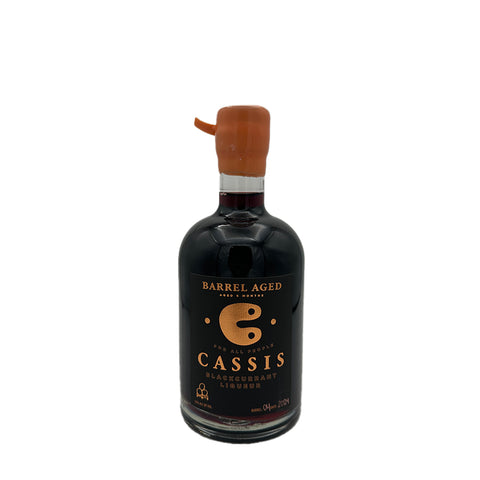 C. Cassis Barrel Aged Blackcurrant Liqueur No. 4 Peach Wax, 375ml