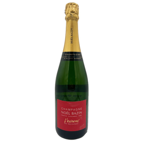 NV Bazin Blanc de Blanc 'L'unanime' Champagne Brut, 750ml